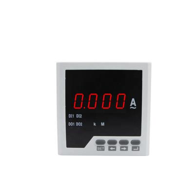 China RS485 Solar Power Use Electric Panel Meter Single Phase AC Digital Analog Current Amp Meter for sale