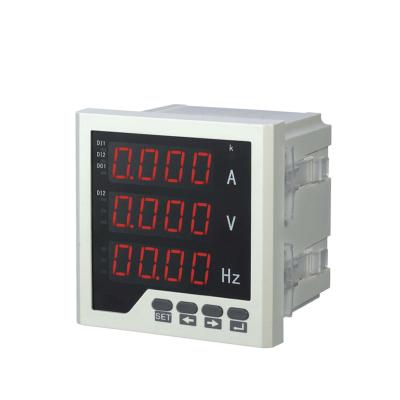 China elcart industrial ammeters digital voltmeter 0-300v dc ac voltmeter and ammeter install electrical meter for sale