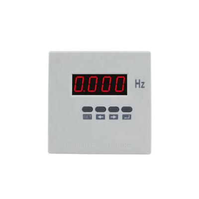 China ABS Plastic Shell Housing Slim Type Frequency Meter Single Phase AC HZ Meter for sale