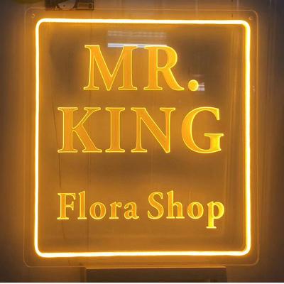 China Hotel Customized Sign Board Small Store Indoor Advertising Acrylic Led Neon Light Sign for sale