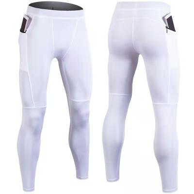 China High Quality Customized Mens Sports Gaiters High Quality Customized Gym Compression Tights Yoga Pants Factory OEM Gym Compression Tights for sale