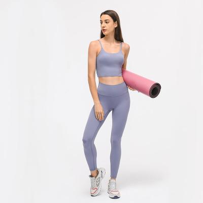 China 2021 Wholesale Spandex Breathable Plus Size Yoga Wear Sports Suit Active Wear Yoga Two Piece Suit for sale