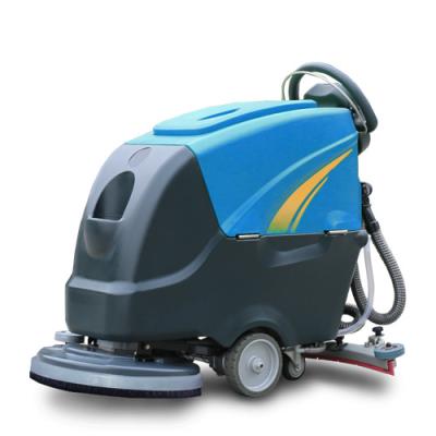 중국 Industrial Commercial Popular Hand Push Scrubber Field Washing Dryer Tile Floor Scrubber Cleaning Machine 판매용