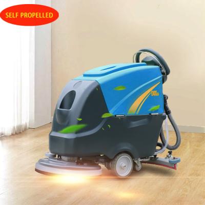 China Self Propelled Hotels Type GMX5A Walk Behind Scrubber Floor Scrubber Manufacturer zu verkaufen