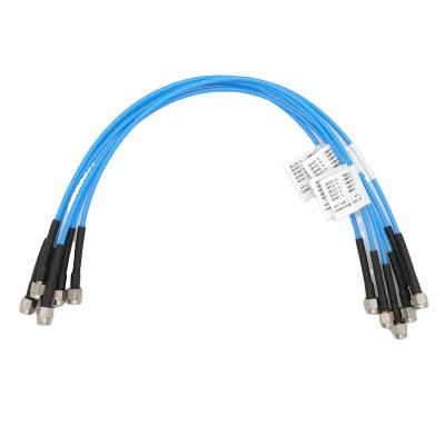 China Customized Telecom Mains Length 18G RF Coaxial Cable SMA Male Plug To SMA Male Plug Cable RG405 SS405 SF141 WiFi Test RF Cable for sale