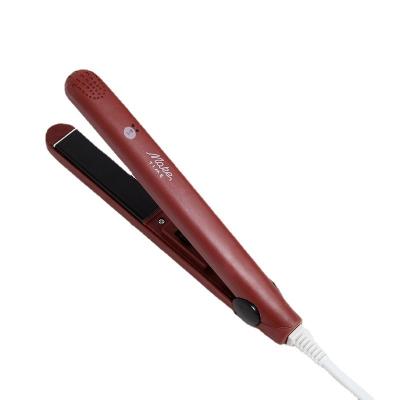 China Mini Car Hair Curler Corn Clip Hair Curler and Straightener Dual Use Straight Hair Styling Iron for sale