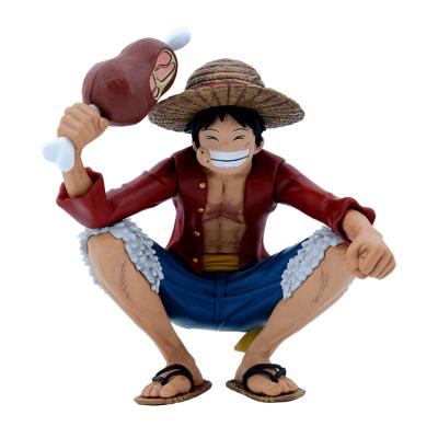 China Cartoon Toy OEM PVC Resin Japanese Anime Action Figure One Piece Luffy Action Number for sale