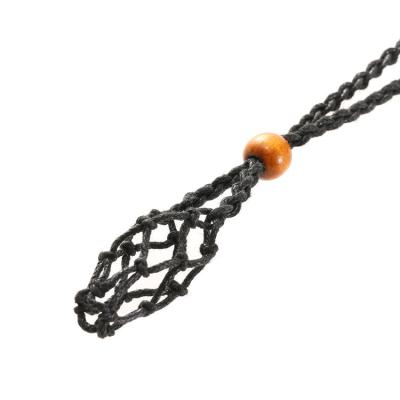 China Rope Chain Necklace Necklace Rope For Raw Stone Crystal Pendants Necklace Rope Necklace Crystals Tie Up Stone Stand Empty for sale