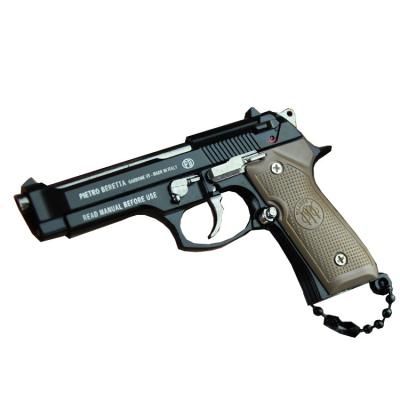 China Beretta 92F Model Metal Peace Elite Weapon Key Chain Gift Chicken Pendant for sale