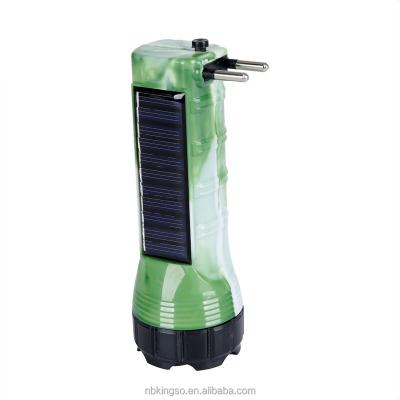 China Energy saving solar rechargeable led flashlight torch, mini led torch, dn70 rechargeable torch imalent for sale