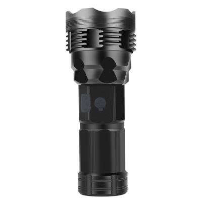 China Emergency energy-saving plastic led rechargeable multifunctional torch hand light flashlight nitecore for sale