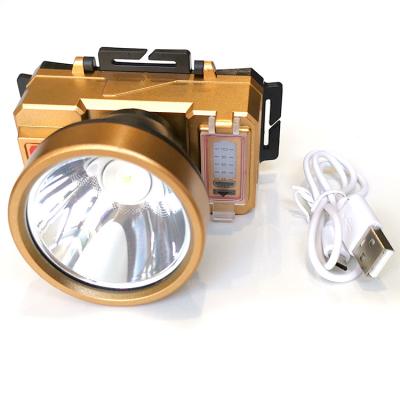 China ABS Energy Saving Plastics Rechargeable Led Headlight Inspection Headlamp With Lithium Battery for sale