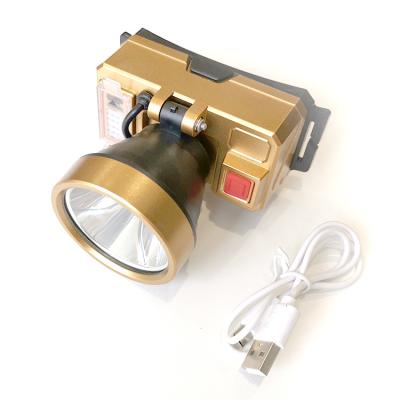 China Aluminum alloy lithium battery hesd light energy saving rechargeable motorcycle led head light for sale