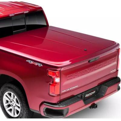 China Aluminum+ABS+rubber Cover Tonneau Hilux Tonneau Covers Truck Bed Covers Rainproof Hard Alloy Truck Bed Cover for sale