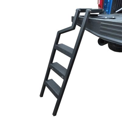 China Aluminum Tailgate Step Ladder For Pickup Trucks for sale