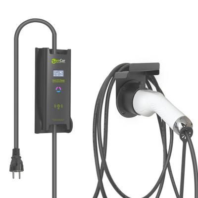 China PC+Copper TUV IP66 16A 3.6KW EVSE Level 2 EV Charger Type - 2 62196 With Schuko Plug for sale