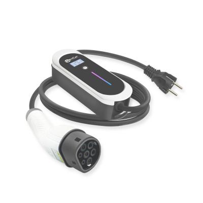 China ZENCAR EV Charger 16A 3.6KW EVSE Automotive Type - 2 Home Level 2 EV Charger for sale