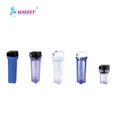 China Drinking water 5 inch 10 inch 20 inch pvdf pp micron blue water filter inline cartridge housing for sale