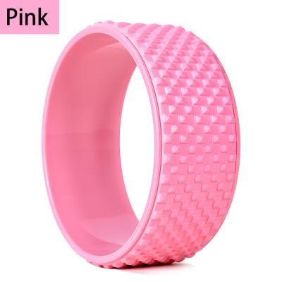 China High Quality Spinal Yoga Wheel Home Use PP Eva Square Dot Multicolor Gym Custom Yoga Wheel for sale