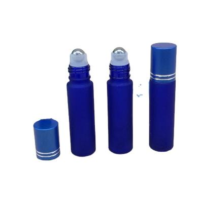 China 5ml 10ml Roll-on Roll-On Bottle Essential Oil Amber Clear Blue Cosmetic Empty Glass Rollon Bottles Liptint Roll On Bottle Essential Oil Roller Bottle for sale