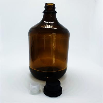 China 2500ml Eco-friendly Amber Glass Reagent Bottle 2.5L 2500ml 82 83oz 82oz 83oz 2.5L Glass Jar for sale