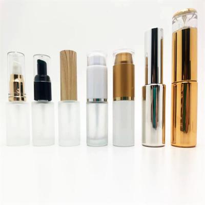 China 5ml 10ml 15ml 20ml 30ml 50ml 60ml 100ml 50ml 125ml 200ml Cosmetic Matte Lotion Pump Bottles Pump Frosted Glass Packaging for sale