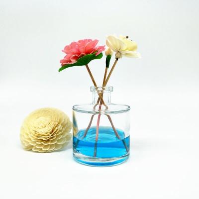 China Eco-Friendly Factory Produced Premium Decorative Glass Perfume Reed Diffuser Bottle for sale