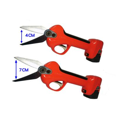 China Anti-Slip Handle Well Bundled Cutting Cordless Electric Shears With Two Diamet Cutting Mode for sale