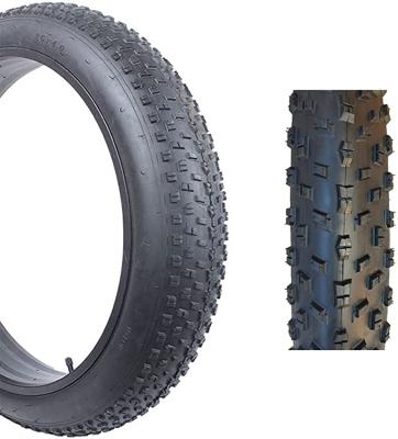 China Durable Fat Bike Tire 26x4.0 MTB Bicycle Widen Compatible Wide Mountain 26x4.0 Snow Bike Tire for sale