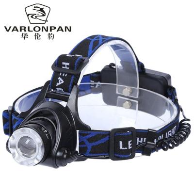 China Hot Sale Bright Zoomable Flashlight Camping Head Lamp With LED Motion Sensor For Outdoor Activities for sale