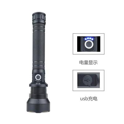 China Wholesale Customized Emergency Flashlight P50 Aluminum Alloy Best Zoom Dimming High Power Led Rechargeable Flashlight for sale