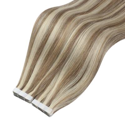 China Moresoo P9A/60 Silky Straight Indian Hair Extension Sellers Wave Remy Tape In Human Hair Extensions 100 Percent for sale