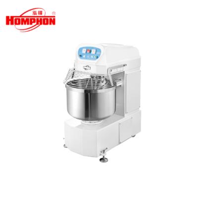 China Snacks Factory Homphon Bakery Equipment Factory Spiral Mixer Microcomputer 50Kg Automatic Dough Kneading Machine for sale