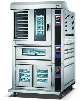 China High End Flour Mill WFC-DZHLuxury Electric Heating Combined Oven Complete Bakery Equipment for sale