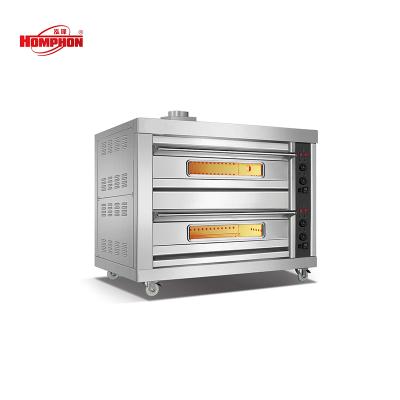 China Factory Price Commercial Bakery Gas Pizza Baking Supply Oven for sale