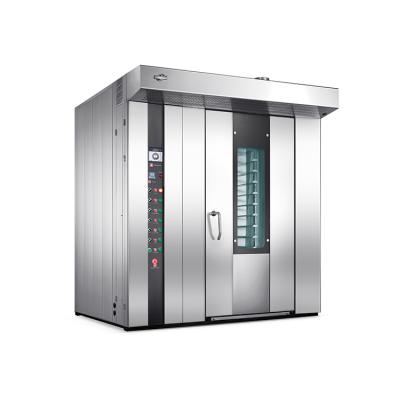 China 64 Tray Complete Electric Rotary Industrial Bakery /gas/diesel Bread Equipment Food Industry Bakery Rotary Oven WFC-R64 for sale