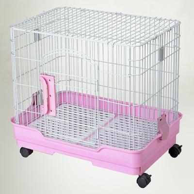 China D65 breathable, luxury dog ​​cage, 3 color, wire plastic for sale