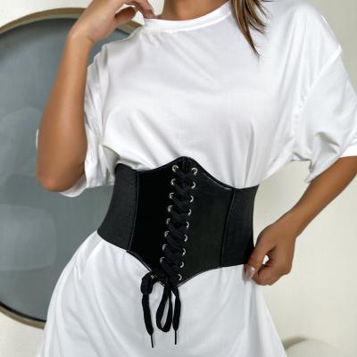 China Breathable Hot Sexy Leather Belt Shapers Spice Slim Fit Corset for sale