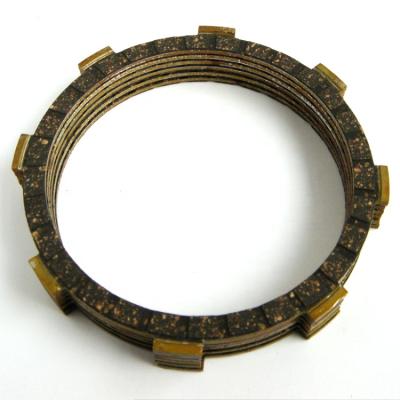 China Transmission Motorcycle Clutch Parts RX125 Parts RX125 TT125 Clutch Friction Disc Plate Kit for sale