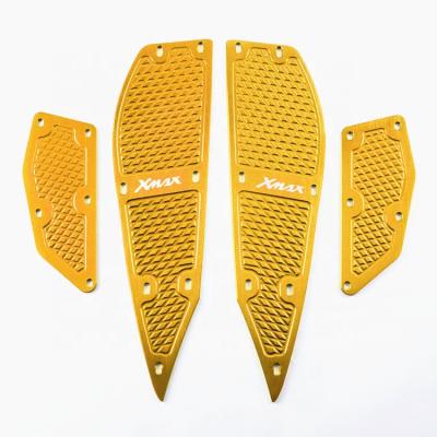 China CNC Motorcycle Scooter CNC Foot Pad Xmax300 XMAX 250 Universal Parts for sale