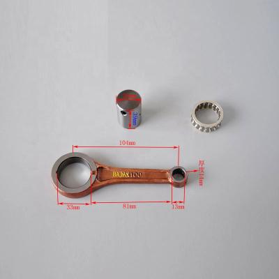 China Steel Motorcycle Engine Parts 20CR BAJAJ 100 Engine Connecting Rod Pin /Rod/Bearing for sale