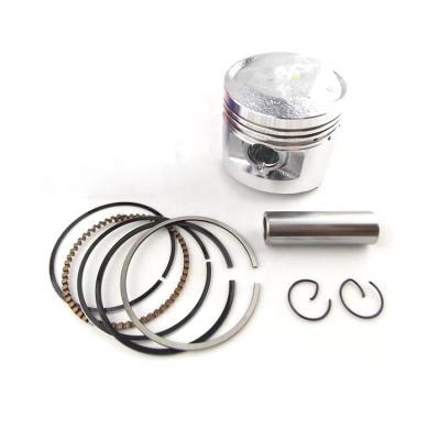 China Piston Kits Motorcycle Engine Parts Piston Sets SL125 76-80 DST Piston Kit 56.5mm Rings Pin Clips SL 125 GXAUTO Parts for sale