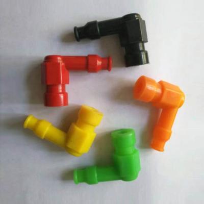 China Universal Rubber Colorful Silicon Motorcycle Spark Plug Cap Coil Cap Rubber Cap / Ignition Cavity for sale