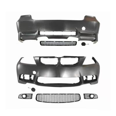 China Plastic suitable for BMW 3 series E90 2005-2008 modified to M3 style contain front bumper set with grill for sale