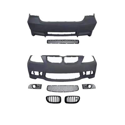 China Plastic Body Kit Include Set Of Front And Rear Bumpers With Grille For BMW 3 Series E90 2009-2012 Upgrade To M3 Model for sale