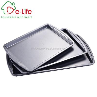 China ELIFE HEAVY DUTY COOKIE CAKE TRAY viable 0.6MM, SET OF 3 for sale