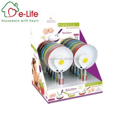 China Elife Mini Egg Frying Pan With Sustainable Premium Aluminum Induction Bottom Non-Stick Coating for sale