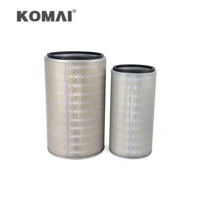 China Excavator Air Intake Filter / Hitachi Air Filter LAF1465 P181073 AC6414A P127313 for sale