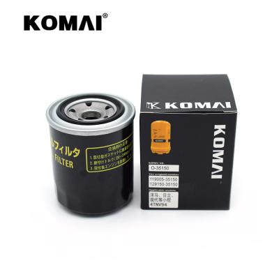 China 102*76.5mm Komai Chemikalienbeständigkeit des Filter-Maschinen-Patronen-Ölfilter-O-35150 zu verkaufen