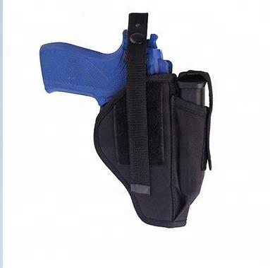 China Tactical Comfortable Police Firearm Case Pistol Holster with Mag Pouch for sale